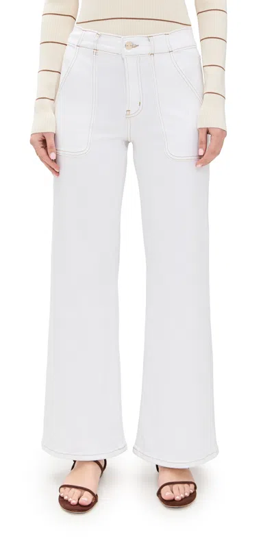 Frame The Modern Pocket Jeans Au Natural Clean In Nude