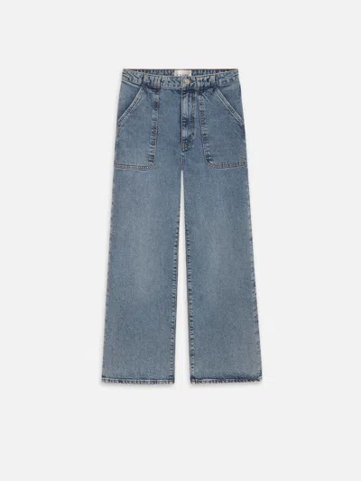 FRAME FRAME THE MODERN POCKET WIDE JEANS