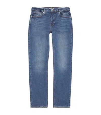 Frame The Modern Straight Jeans In Blue