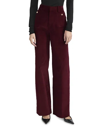 Frame The Modernist Pocket Pants In Burgundy