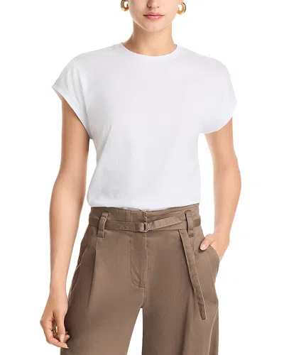 Frame The Muscle Tee In White