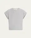 Frame The Muscle Tee In Gray