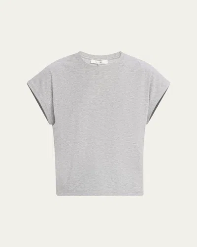 Frame The Muscle Tee In Gray
