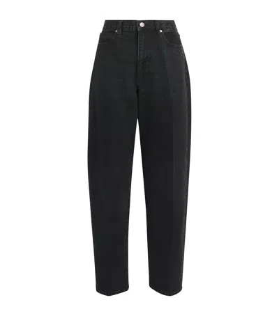 Frame The Neat Barrel Jeans In Black