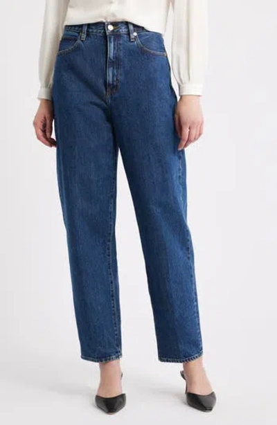 Frame The Neat High Waist Barrel Jeans In Multi