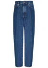 Frame The Neat Tapered-leg Jeans In Blue