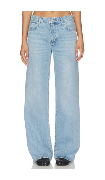 Frame The Off Duty Stroll Jeans In Blue