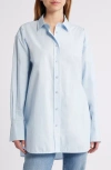 FRAME FRAME THE OVERSIZE COTTON BUTTON-UP SHIRT