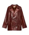 Frame The Oversized Leather Jacket