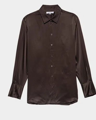 Frame The Oversized Silk Shirt