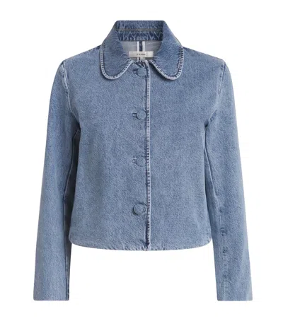 Frame The Palm Denim Jacket In Blue