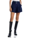 Frame The Paperbag Shorts In Rinse