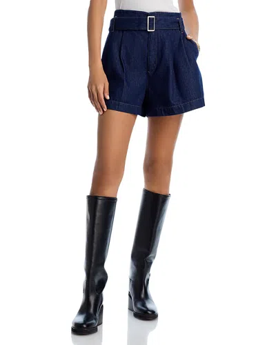 Frame The Paperbag Shorts In Rinse