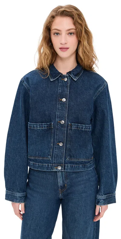 FRAME THE PATCH POCKET JACKET NOBLE