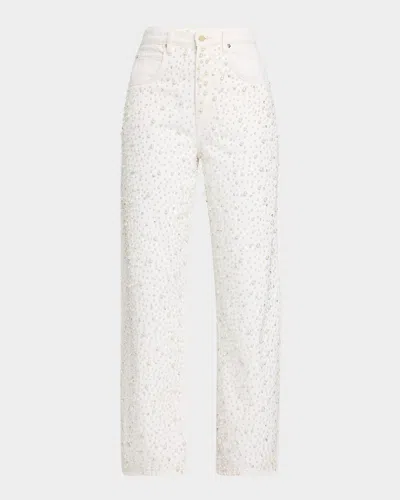 Frame The Pearl Barrel Jeans In Au Natural Clean