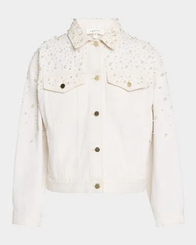Frame The Pearl Jacket In Au Natural