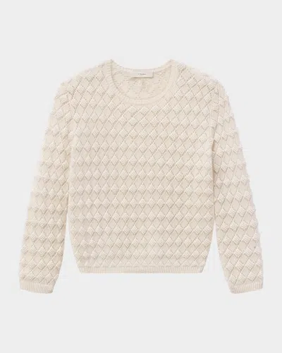 Frame The Pearl Sweater In Neutral