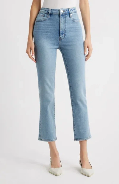 Frame The Pencil Crop High Waist Ankle Slim Straight Leg Jeans