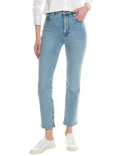 Frame The Pencil Crop Springs Slim Leg Jean In Blue