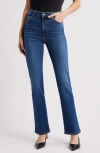 Frame The Pencil High Waist Slim Straight Leg Jeans In Femma