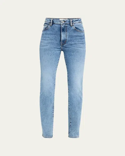 Frame The Pencil Jeans In Blue