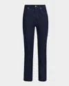 Frame Pixie Le Sleek Straight Jeans In Blue