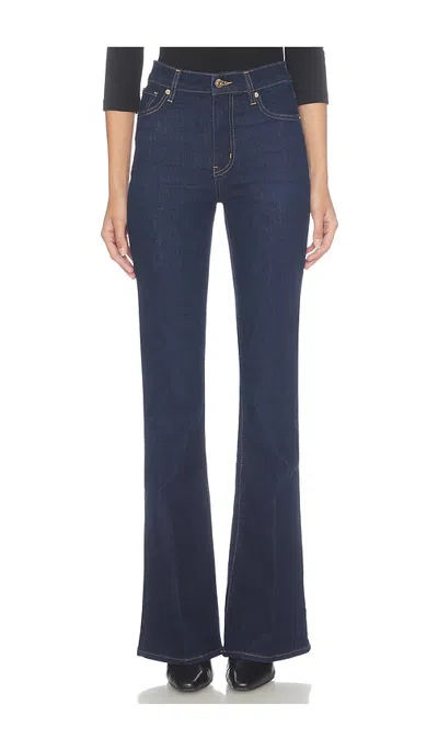 Frame The Petite Pixie Flare Jeans In Animal Print