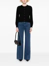 Frame The Pintuck Trouser Jeans In Highway In Multi