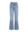 Frame The Pixie Arrow Bootcut Jeans In Blue