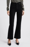 Frame Reboot Super Stretch High-rise Bootcut Jeans In Smokescreen