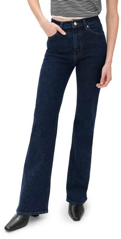 Frame The Pixie Arrow Jeans Taboo In Blue