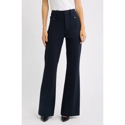 Frame The Pixie Flare Trouser In Navy