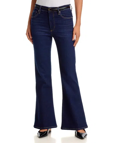 Frame The Pixie Flared Jeans In Fairway In Blue