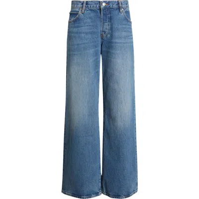 FRAME FRAME THE PIXIE GRAY WIDE LEG JEANS