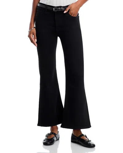 Frame The Pixie Icon Mid Rise Ankle Jeans In Black