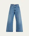 Frame The Pixie Loose Jeans In Brown
