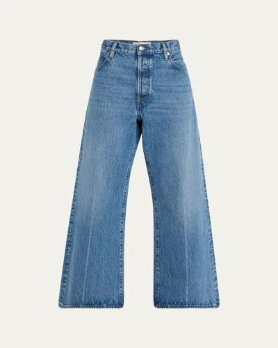 Frame The Pixie Loose Jeans In Brown