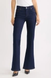 Frame The Pixie Low Rise Bootcut Jeans In Orange