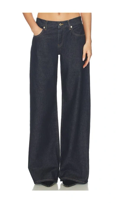 Frame The Pixie Petite Leo Jeans In Blue