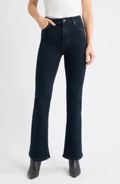 Frame The Pixie Reboot High Waist Bootcut Jeans In Multi