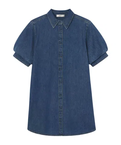 Frame The Play Dress In Antonia In Blue