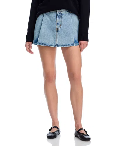 FRAME THE PLEATED MINI SKIRT
