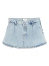 Frame The Pleated Skirt In Blue