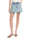 Frame The Pleated Skirt In Blue
