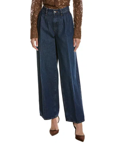 Frame The Pleated Trouser Kristoff Jean In Black