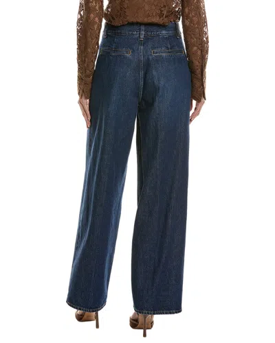Frame The Pleated Trouser Kristoff Jean In Blue