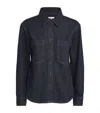 Frame The Polished Denim Shirt In Blue