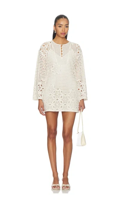Frame The Postcard Tunic In White