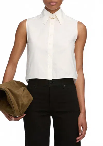 Frame The Prep Shirt In White