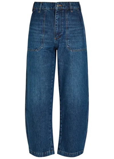 Frame The Ranger Wide-leg Jeans In Blue